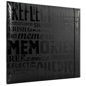 MCS MBI 13.5x12.5 Inch Embossed Gloss Expressions Scrapbook Album with 12x12